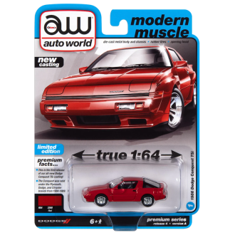 Auto World 1:64 - 1986 Dodge Conquest Tsi Red