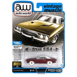 Auto World 1:64 - 1974 Dodge Challenger Rallye Golden Haze CHASE
