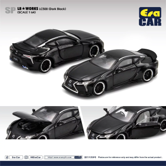 Era Car 1:64 - Lexus LB Works LC500 Dark Black