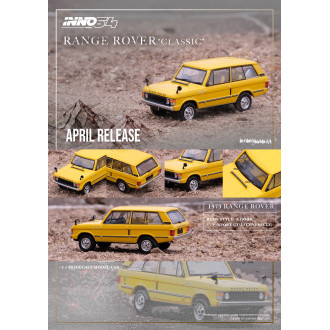 Inno64 1:64 - 1973 Range Rover Classic Sanglow Yellow