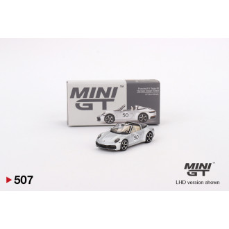 Mini GT 1:64 - Porsche 911 Targa 4S Heritage Design Edition GT Silver LHD