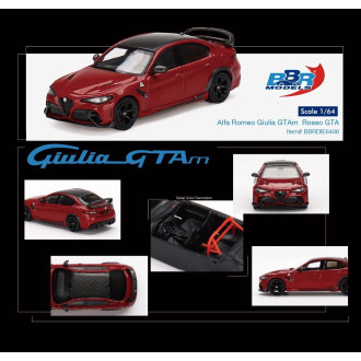 BBR Models 1:64 - Alfa Romeo Giulia GTAm Rosso GTA