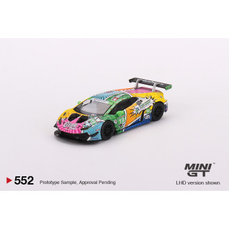 Mini GT 1:64 - Lamborghini Huracan GT3 EVO 19 Gear Racing 2020 IMSA Daytona 24H LHD