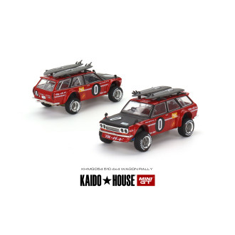 Mini GT 1:64 - Kaido House Datsun 510 Wagon Kaido GT Surf Safari RS V2