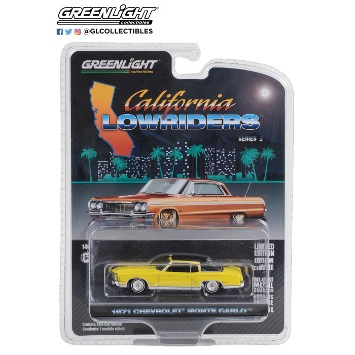 Greenlight 1:64 - California Lowriders - 1971 Chevrolet Monte Carlo