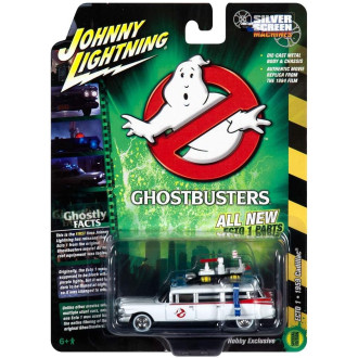 Johnny Lightning 1:64 - ECTO-1 1959 Cadillac Ghostbusters
