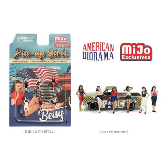 American Diorama 1:64 - Pin up Girls Figure Set