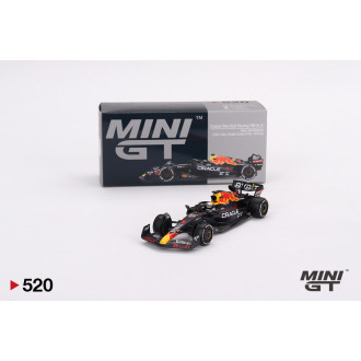 Mini GT 1:64 - 2022 Oracle Red Bull Racing RB18 No1 Max Verstappen Winner Abu Dhabi Grand Prix
