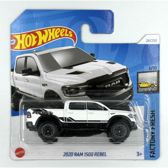 Hot Wheels 1:64 - 2020 Dodge Ram 1500 Rebel White