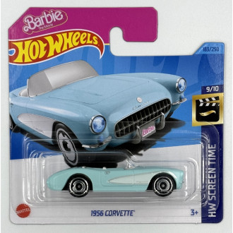 Hot Wheels 1:64 - 1956 Corvette Barbie Blue