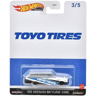 Hot Wheels 1:64 - Pop Culture - 1969 Nissan Skyline Van Toyo Tires