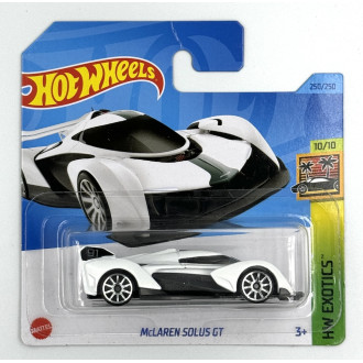 Hot Wheels 1:64 - McLaren Solus GT White