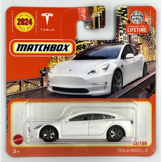 Matchbox 1:64 - Tesla Model 3 White