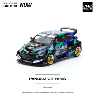 Pop Race 1:64 - Toyota Yaris Pandem GR