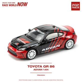 Pop Race 1:64 - Toyota GR86 Advan