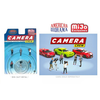 American Diorama 1:64 - Camera Crew Figure Set
