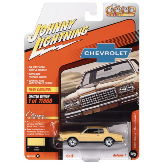 Johnny Lightning 1:64 - 1980 Chevrolet Monte Carlo Yellow