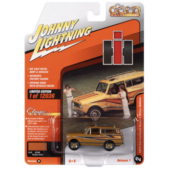 Johnny Lightning 1:64 - 1979 International Scout Midas Edition Rallye Gold
