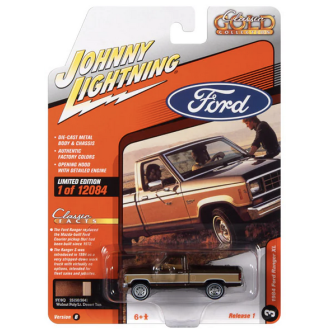 Johnny Lightning 1:64 - 1984 Ford Ranger XL Walnut Metallic