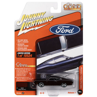 Johnny Lightning 1:64 - 1969 Ford Torino Talledega Royal Maroon