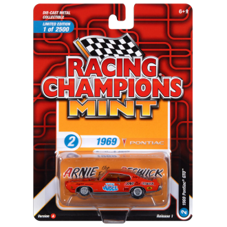 Racing Champions 1:64 - 1969 Pontiac GTO Orange