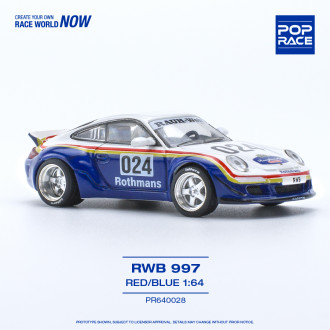 Pop Race 1:64 - Porsche RWB 997