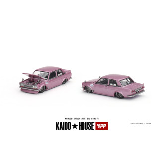 Mini GT 1:64 - Kaido House Datsun 510 Street Nismo V1 Rose