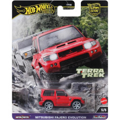Hot Wheels 1:64 - Car Culture - Terra Trek - Mitsubishi Pajero Evolution Red