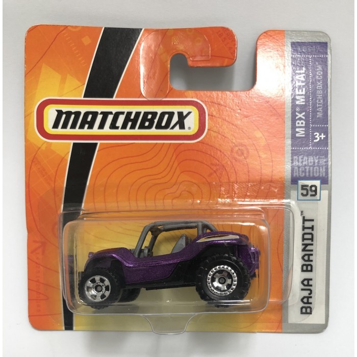 Matchbox 1:64 Baja Bandit Purple