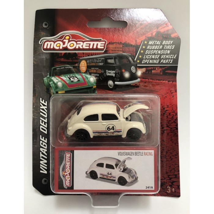 Majorette 1:64 Volkswagen Beetle Racing