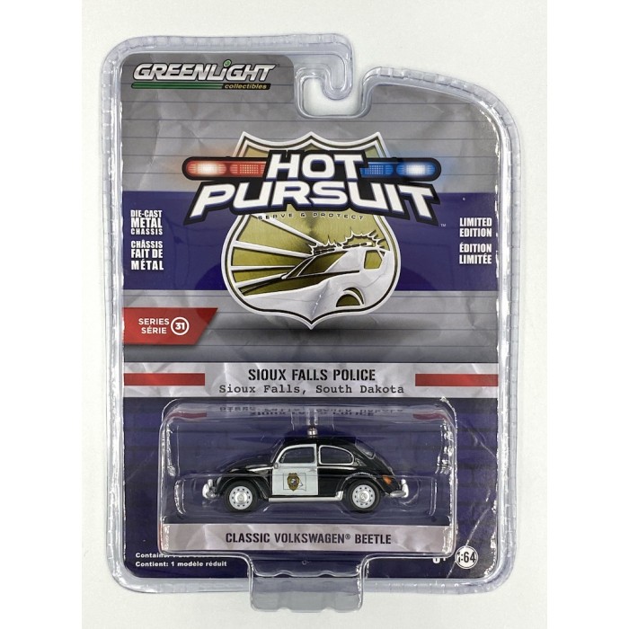 Greenlight 1:64 - Hot Pursuit - Classic Volkswagen Beetle
