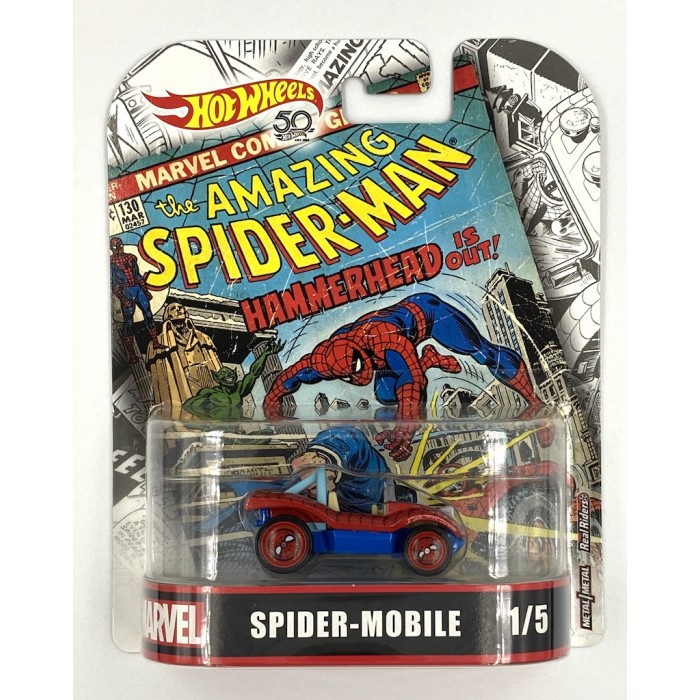 Hot Wheels 1:64 Retro Entertainment - Spider Mobile