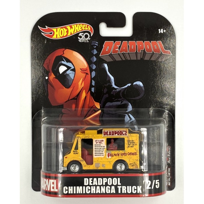 Hot Wheels 1:64 Retro Entertainment - Deadpool Chimichanga Truck