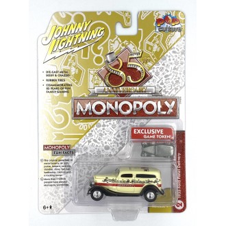 Johnny Lightning 1:64 Pop Culture - 1933 Ford Panel Delivery Monopoly