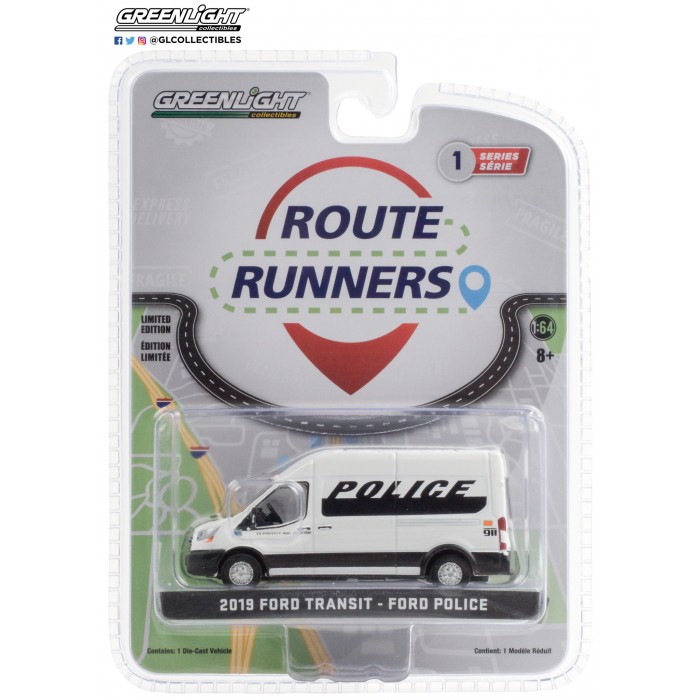 Greenlight 1:64 Route Runners - 2019 Ford Transit