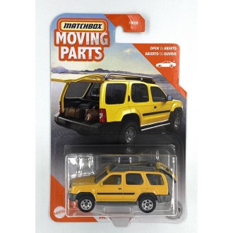 Matchbox 1:64 Moving Parts - 2000 Nissan Xterra Yellow