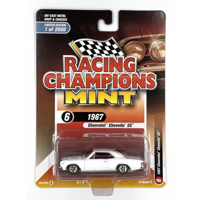 Racing Champions 1:64 1967 Chevrolet Chevelle SS White