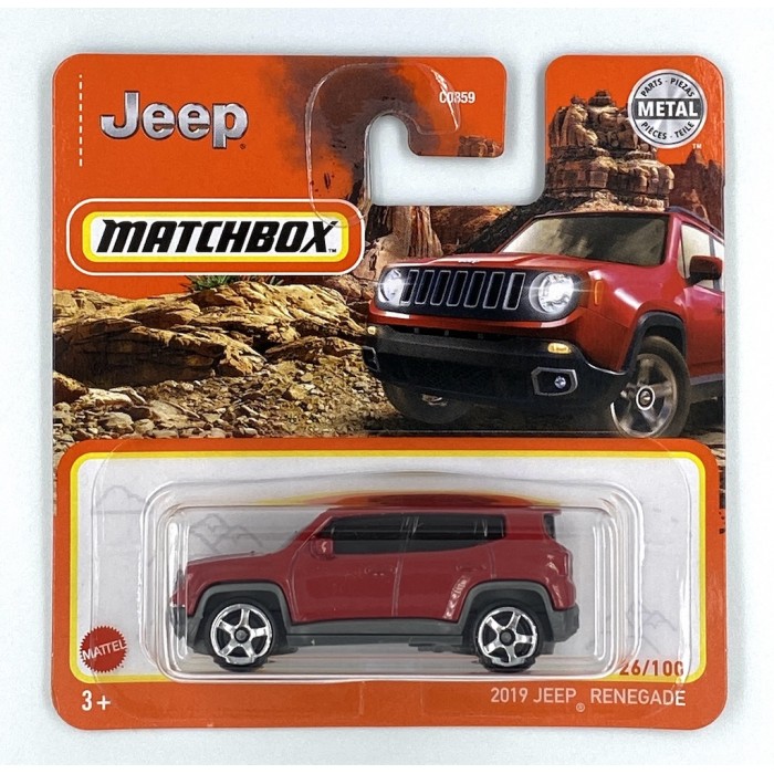 Matchbox 1:64 2019 Jeep Renegade