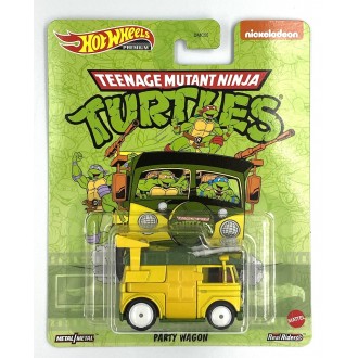Hot Wheels 1:64 Retro Entertainment - Party Wagon Turtles Ninja