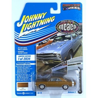 Johnny Lightning 1:64 Muscle Cars U.S.A. - 1969 Dodge Dart GTS Cooper Iridescent
