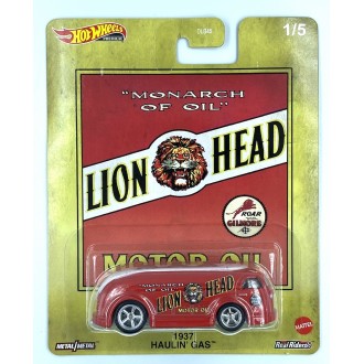 Hot Wheels 1:64 Pop Culture - Vintage Oil - 1937 Haulin Gas Lion Head
