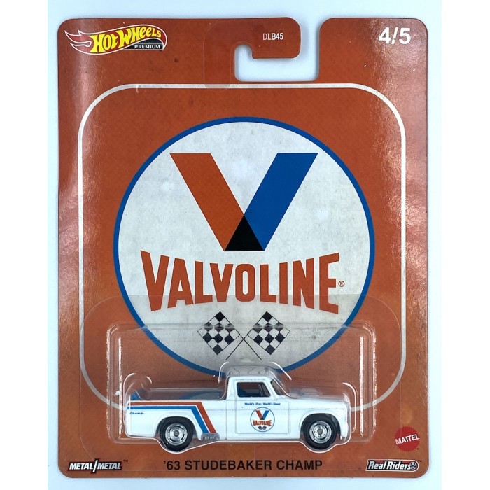 Hot Wheels 1:64 Pop Culture - Vintage Oil - 1963 Studebaker Champ Valvoline