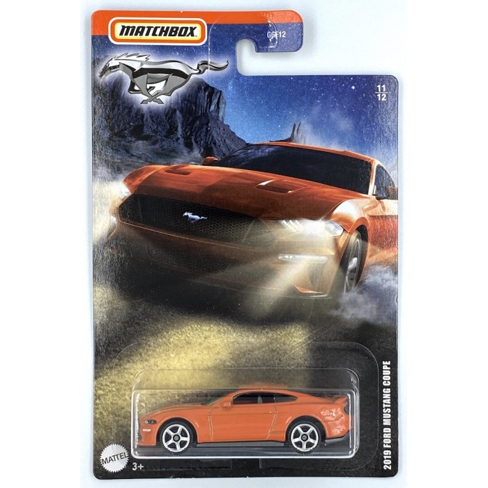 Matchbox 1:64 Mustang Series - 2019 Ford Mustang Coupe