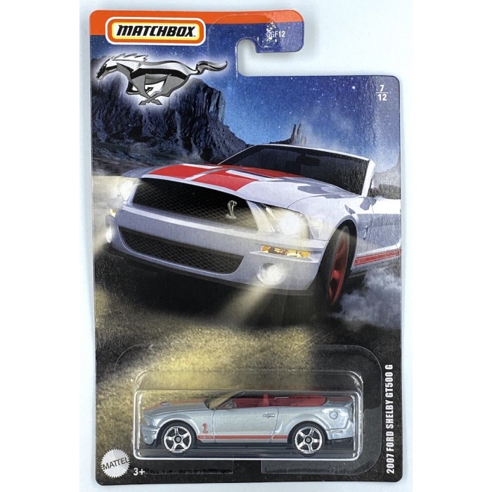 Matchbox 1:64 Mustang Series - 2007 Ford Mustang Shelby GT500 Convertible