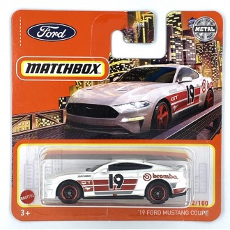 Matchbox 1:64 2019 Ford Mustang Coupe Brembo