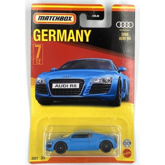 Matchbox 1:64 Best of Germany - Audi R8 Blue