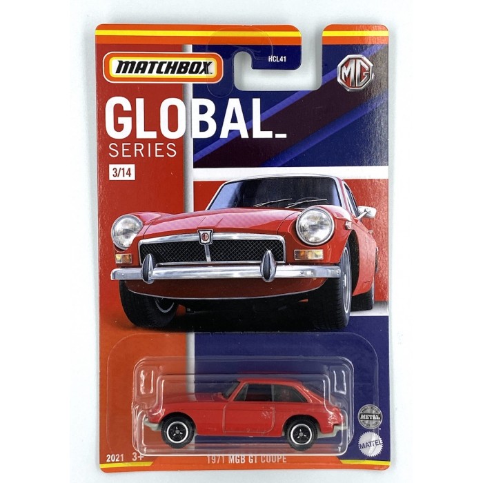 Matchbox 1:64 Best of Global - 1971 MGB GT Coupe