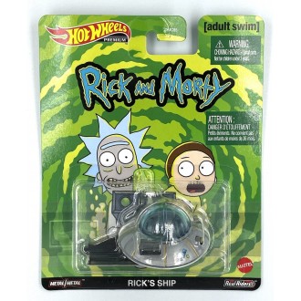 Hot Wheels 1:64 Retro Entertainment - Rick's Ship Rick and Morty
