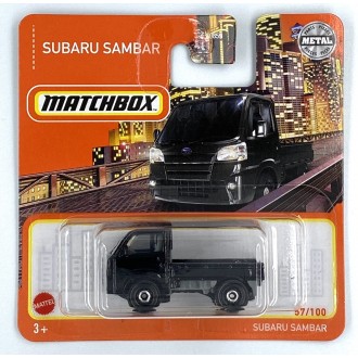Matchbox 1:64 2014 Subaru Sambar Black