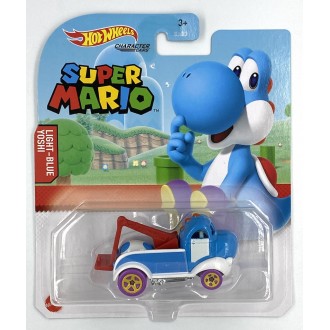 Hot Wheels 1:64 Super Mario - Light Blue Yoshi